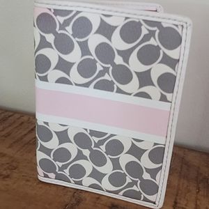 Coach passport cover